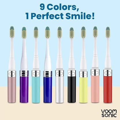 Toothbrush Sonic: Voom Sonic Go 1 Series Travel Electric – In Use