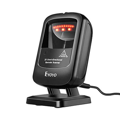 Barcode Eyoyo: Eyoyo 1D 2D Desktop Barcode Scanner – Front View