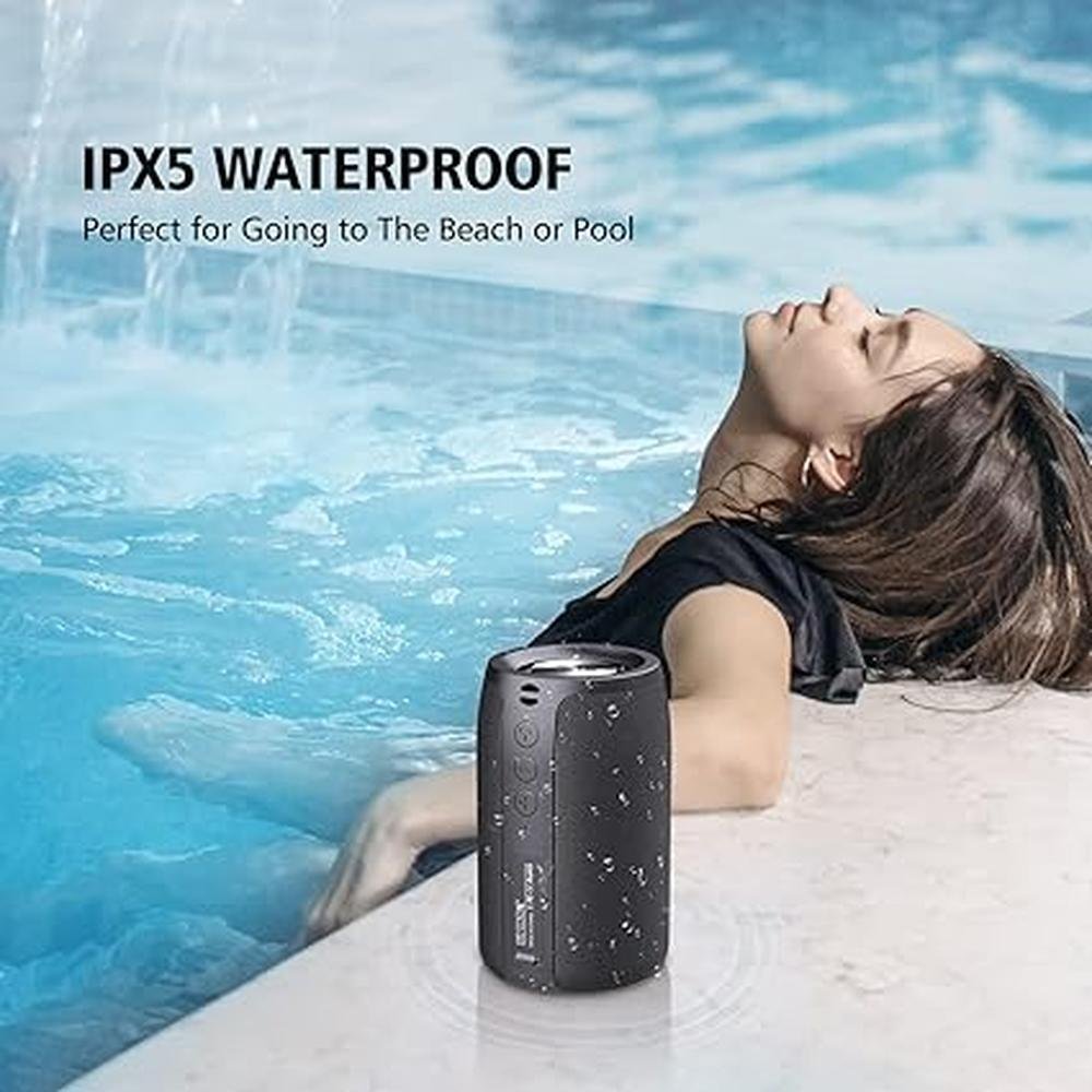 Speaker Zealot: ZEALOT S32 Portable Waterproof Bluetooth – Side View