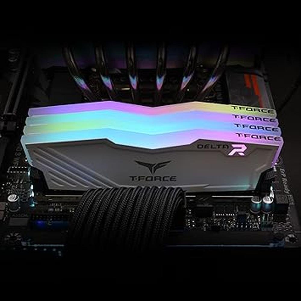 TeamGroup Force T-Force Delta RGB DDR4 16GB 2x8GB 3200MHz – In Use
