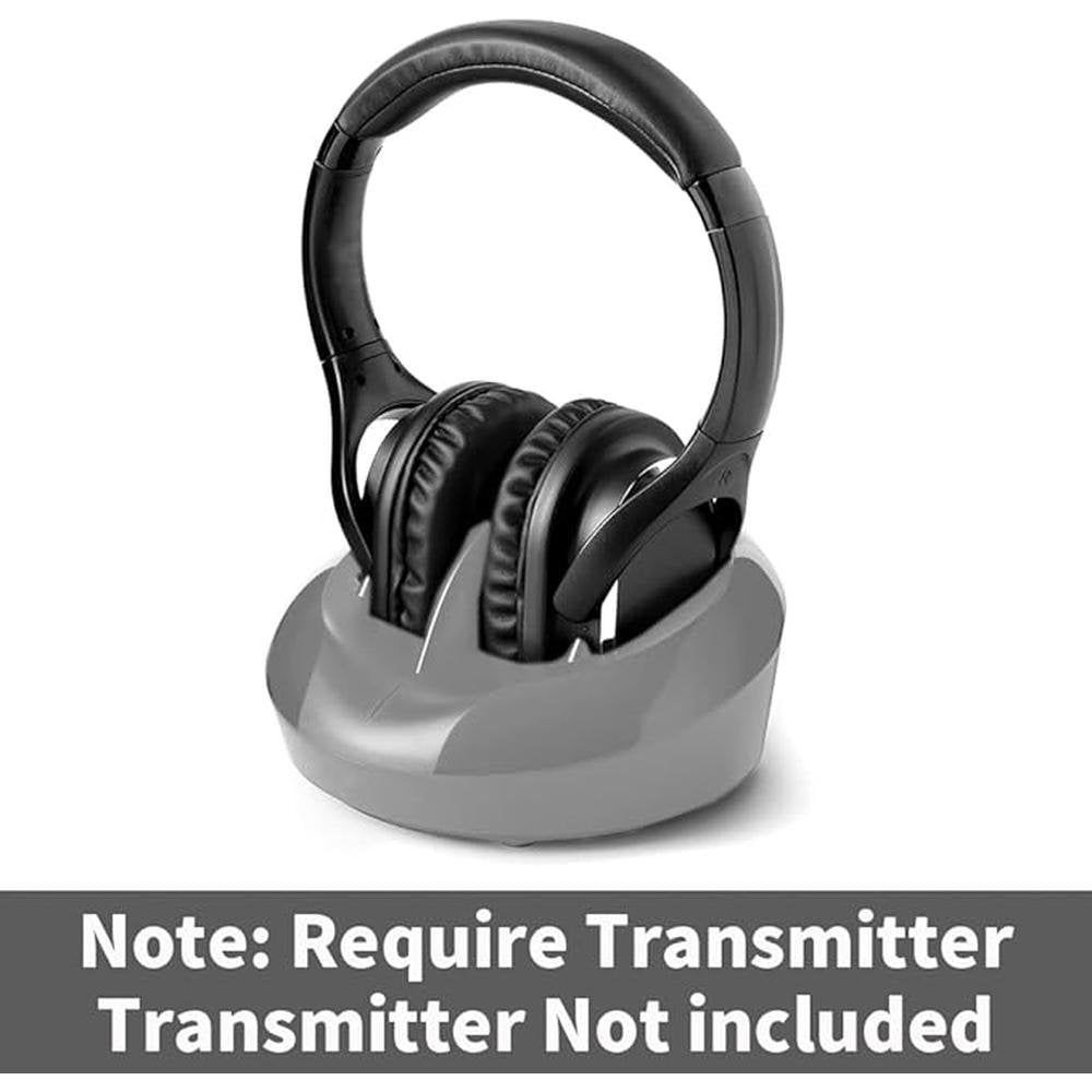 Wireless RF Headphones for TV Watching – Side View