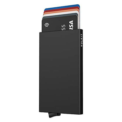 Vulkit Pop Up Wallet: Slim Minimalist Credit Card Holder – Front View