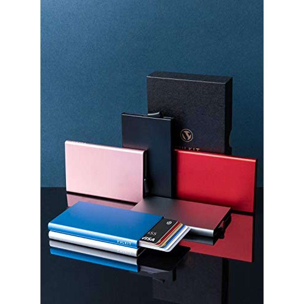 Vulkit Pop Up Wallet: Slim Minimalist Credit Card Holder – Packaging