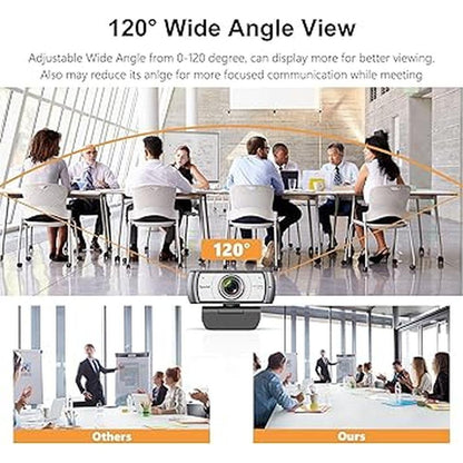 Webcam Wide Angle: Spedal 920 Pro 120 Degree Large View – Side View