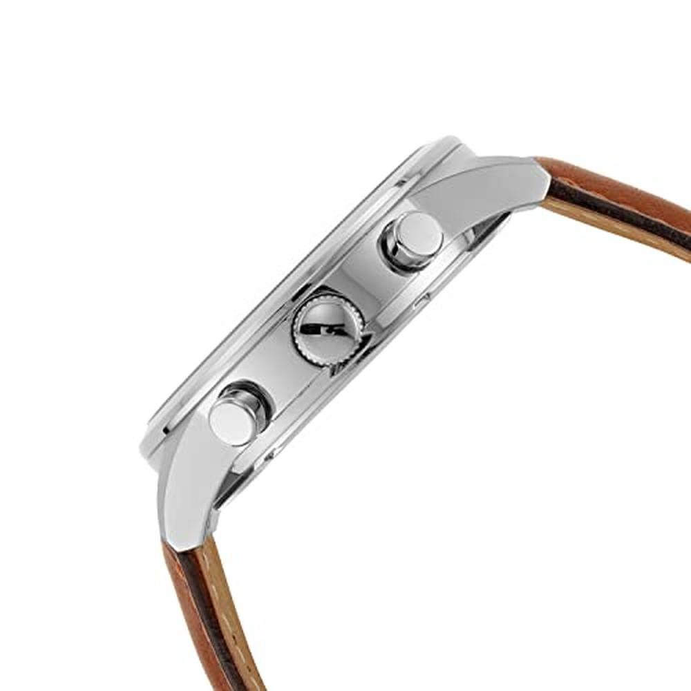 Flynn Chronograph: Brown Leather Watch – Packaging
