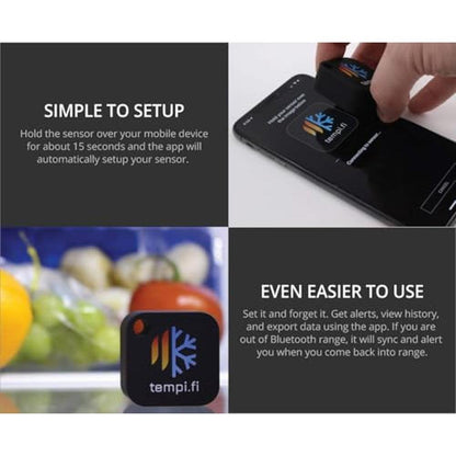 Wireless Temperature and Humidity Sensor – Close-up Detail