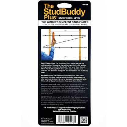 Stud Finder: Original StudBuddy Plus Magnetic Stud Finder – In Use