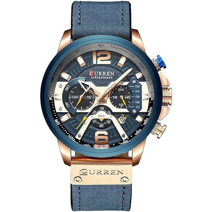 Watch Gosasa: Gosasa Men Sport Chronograph Quartz Watch – Front View