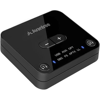Bluetooth Audio: Avantree Audikast Plus Transmitter with – Side View