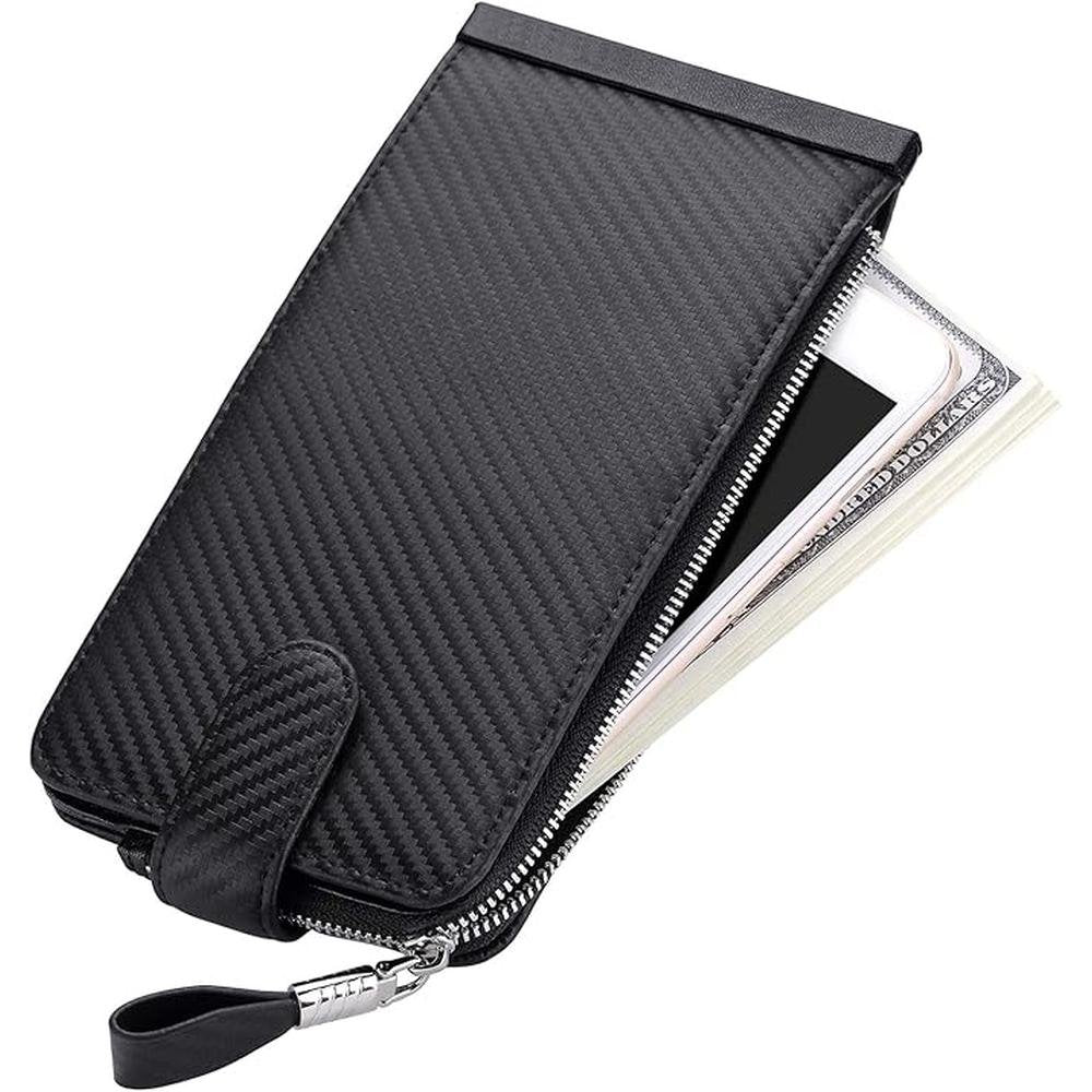 Wallet Huztencor: Huztencor Womens Leather Credit Card – In Use