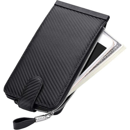 Wallet Huztencor: Huztencor Womens Leather Credit Card – In Use