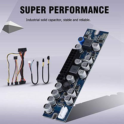 PSU 12V: High-Performance Power Supply Module Board 300W – Side View