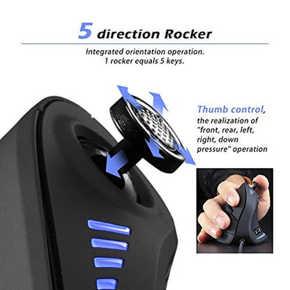 Zeerkeer Ergonomic Vertical Mouse – Side View