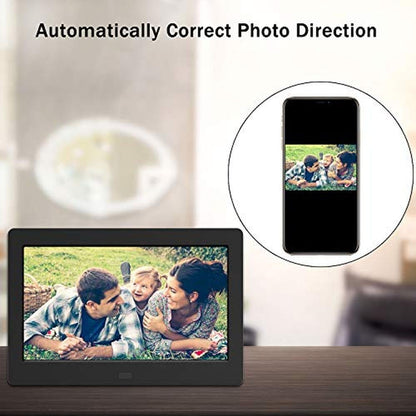 Digital Photo Frame: Premium 1280x800 IPS Screen – Close-up Detail