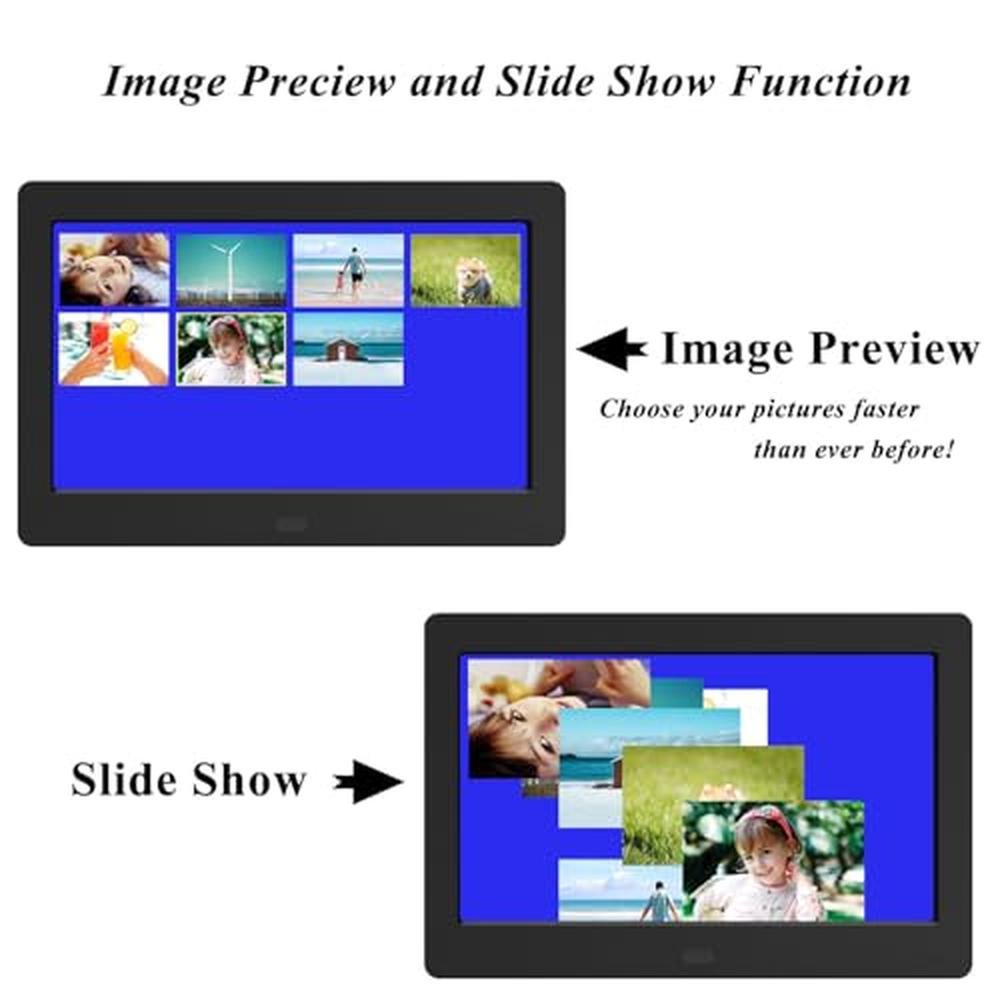 Digital Photo Frame: Premium 1280x800 IPS Screen – Packaging