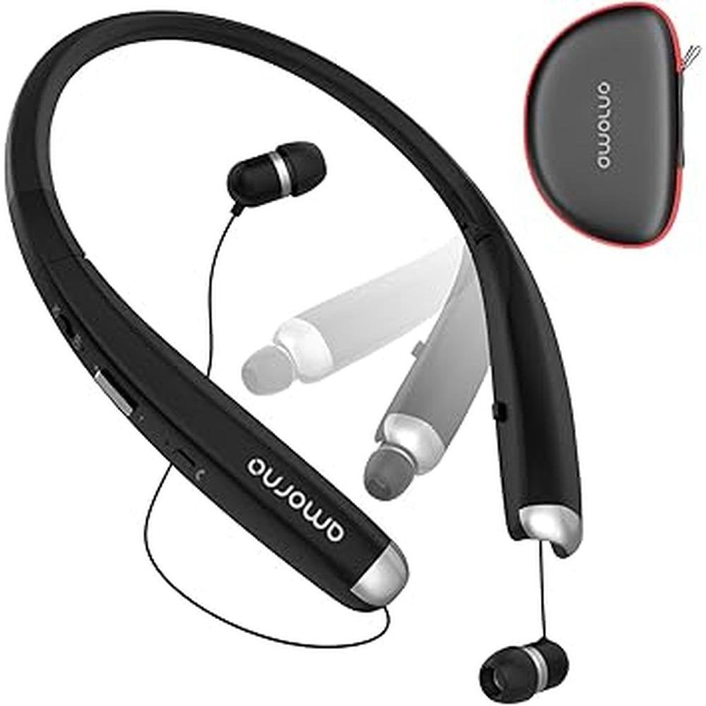 Amorno Foldable Bluetooth Headphones – Front View