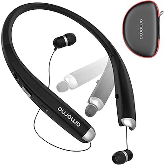 Amorno Foldable Bluetooth Headphones – Front View