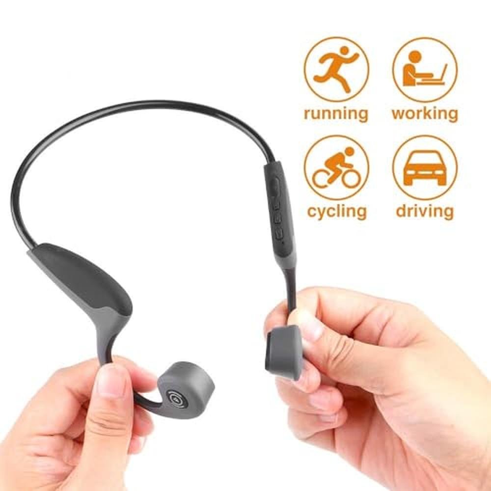 Bone Conduction Headphones Bluetooth 5.0 Open Ear Wireless – Side View