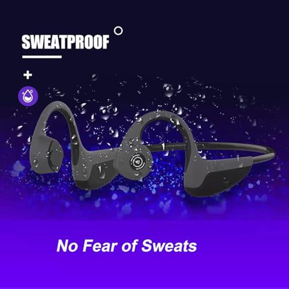 Bone Conduction Headphones Bluetooth 5.0 Open Ear Wireless – Close-up Detail