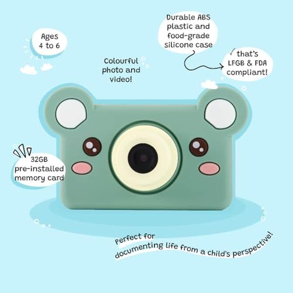Kidamento Kids Digital Camera & Video Camcorder with 32GB – Close-up Detail