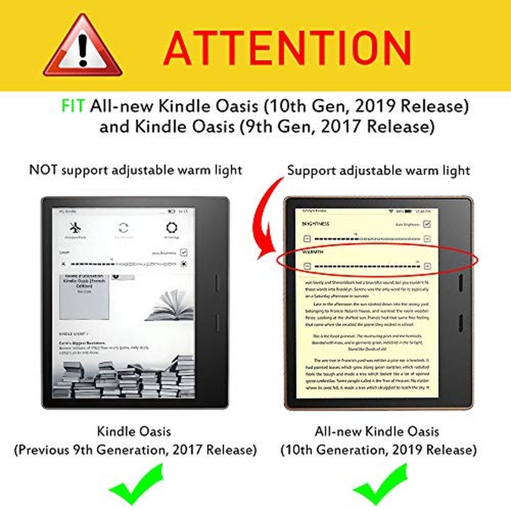 Fintie Origami Case: Kindle Oasis 10th 9th Generation – Side View