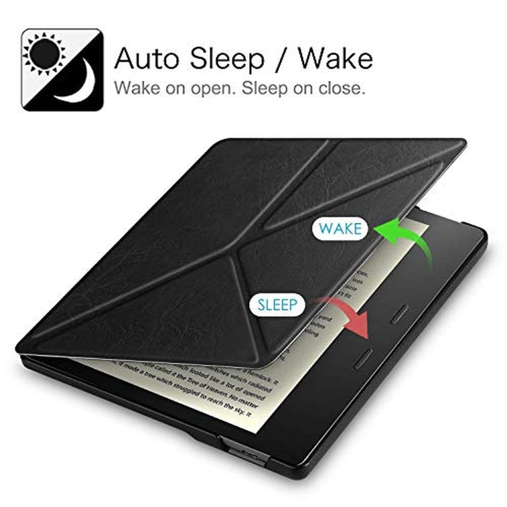Fintie Origami Case: Kindle Oasis 10th 9th Generation – In Use