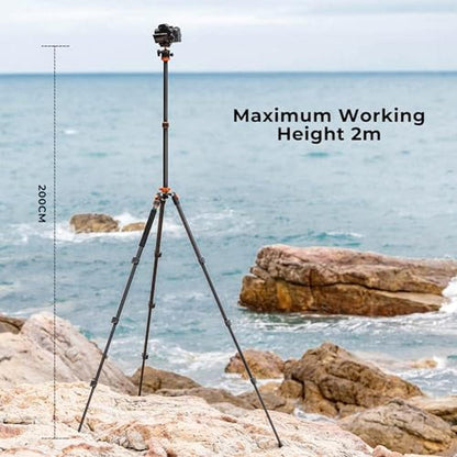 Tripod Concept: K&F CONCEPT 78 Inch Camera Tripod Compact – In Use