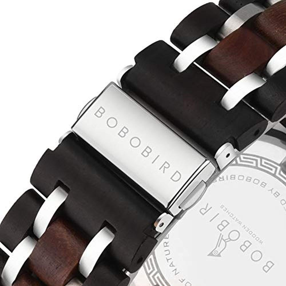 BOBO BIRD S18-1 Men's Wood Watch – In Use