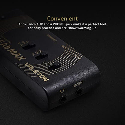 Valeton Rushead Max: Portable Pocket Guitar Bass Headphone – In Use