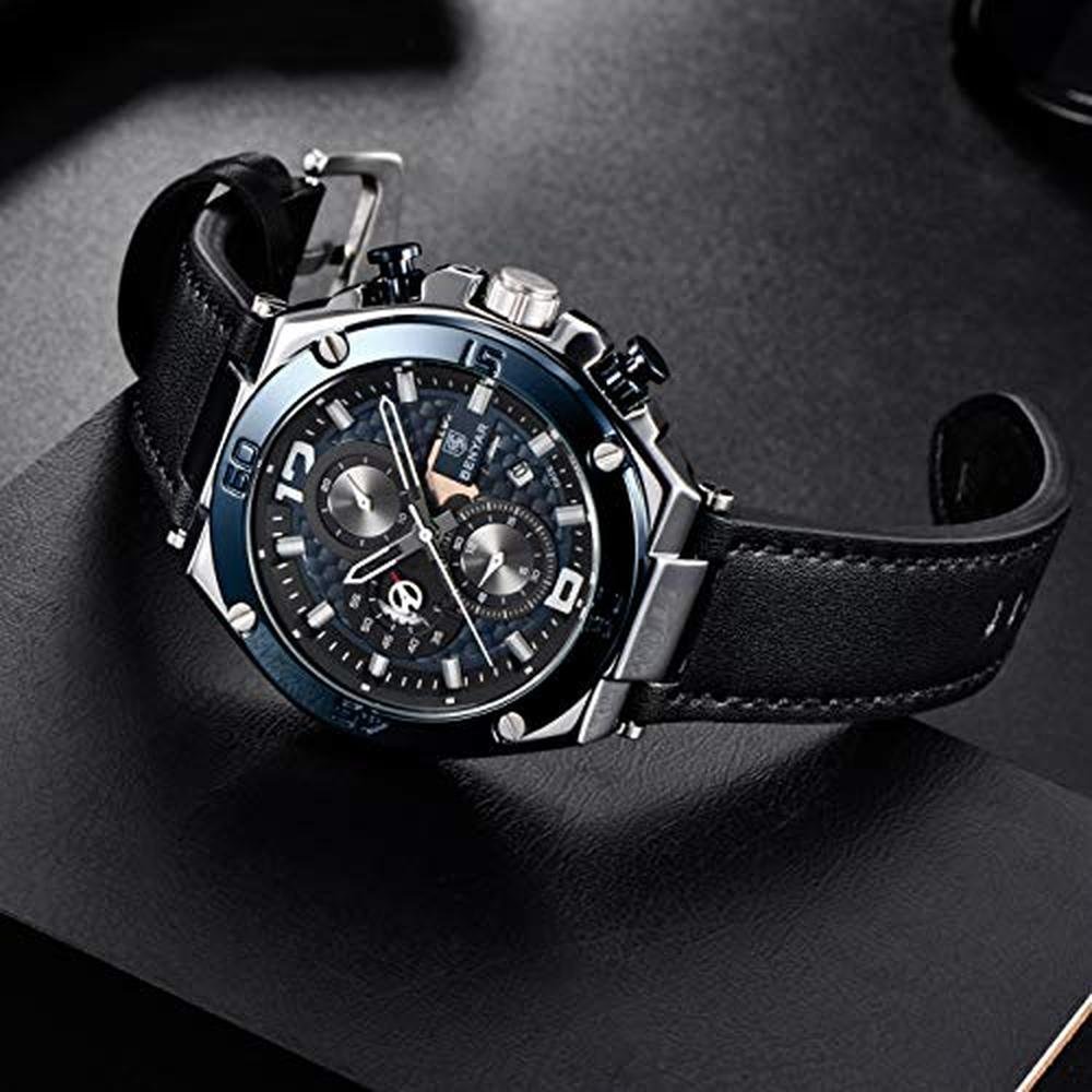 Watches Benyar: BENYAR Mens Chronograph Date Waterproof – In Use
