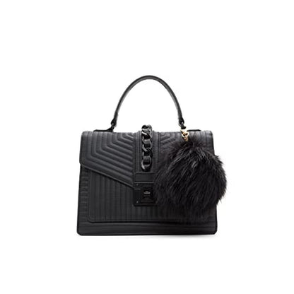 Aldo Women: Aldo Jerilini Top Handle Bag Black – Front View
