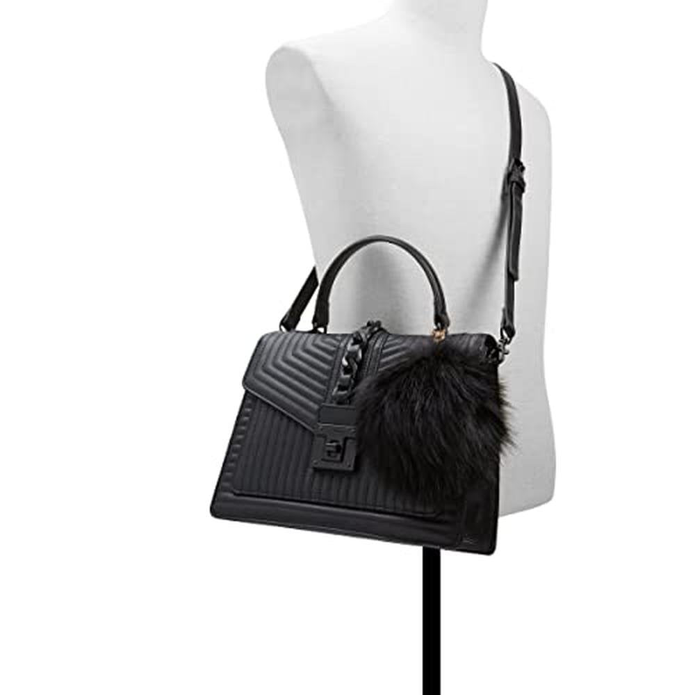 Aldo Women: Aldo Jerilini Top Handle Bag Black – In Use