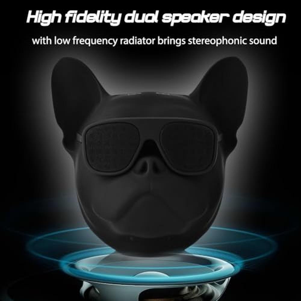 PUSOKEI Wireless French Bulldog Mini Outdoor Portable – Close-up Detail