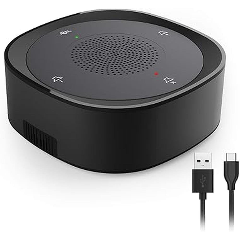 Speaker Speakerphone: Premium Wireless Conference Speaker – Front View