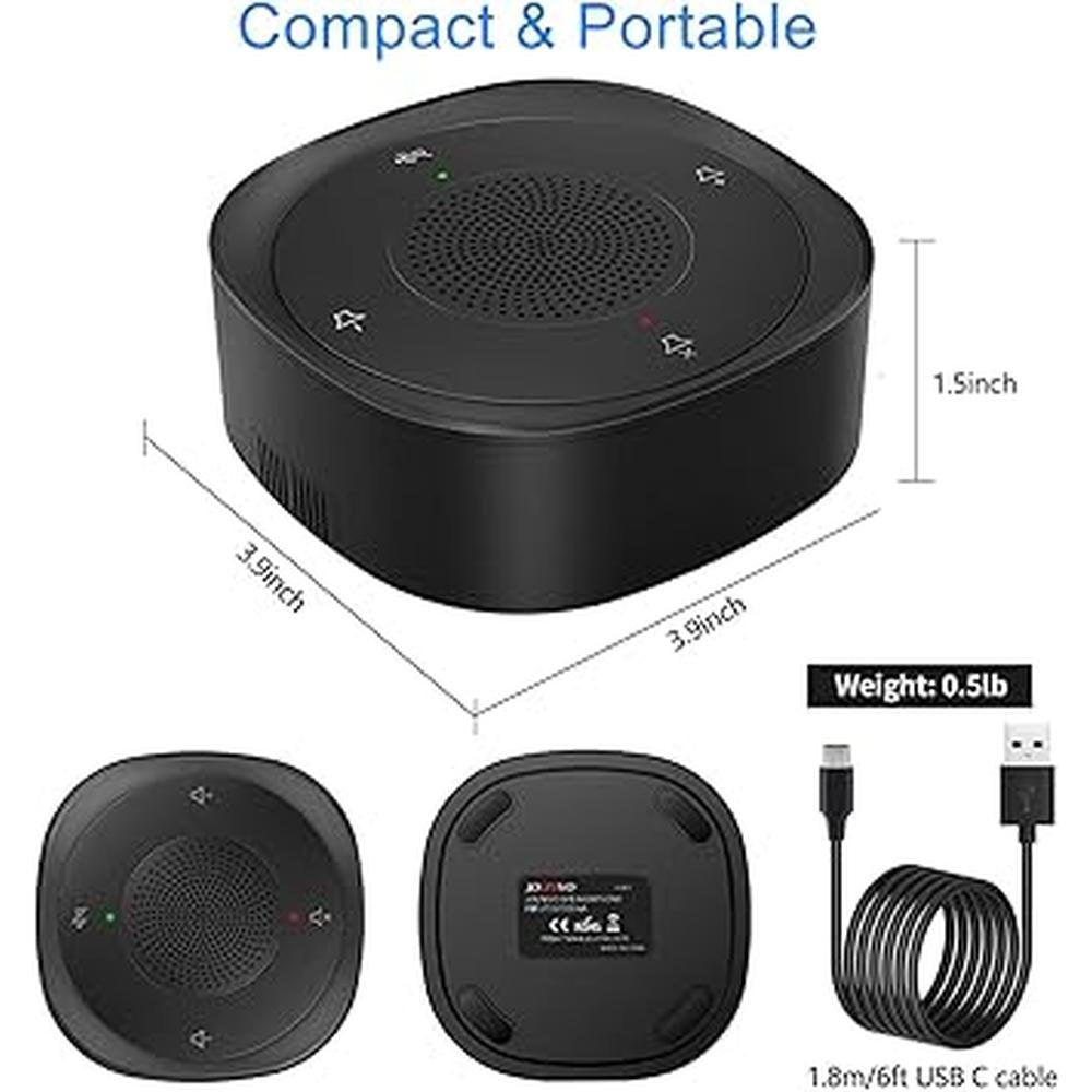 Speaker Speakerphone: Premium Wireless Conference Speaker – In Use