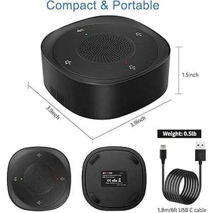 Speaker Speakerphone: Premium Wireless Conference Speaker – In Use