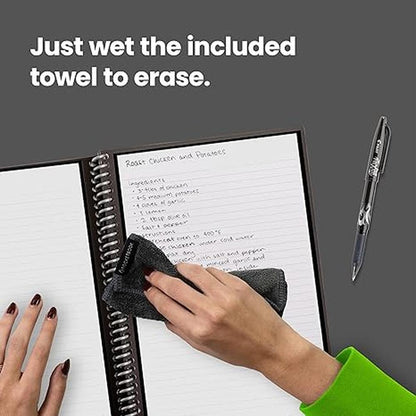 Rocketbook Core: Premium Reusable Spiral Notebook – Close-up Detail