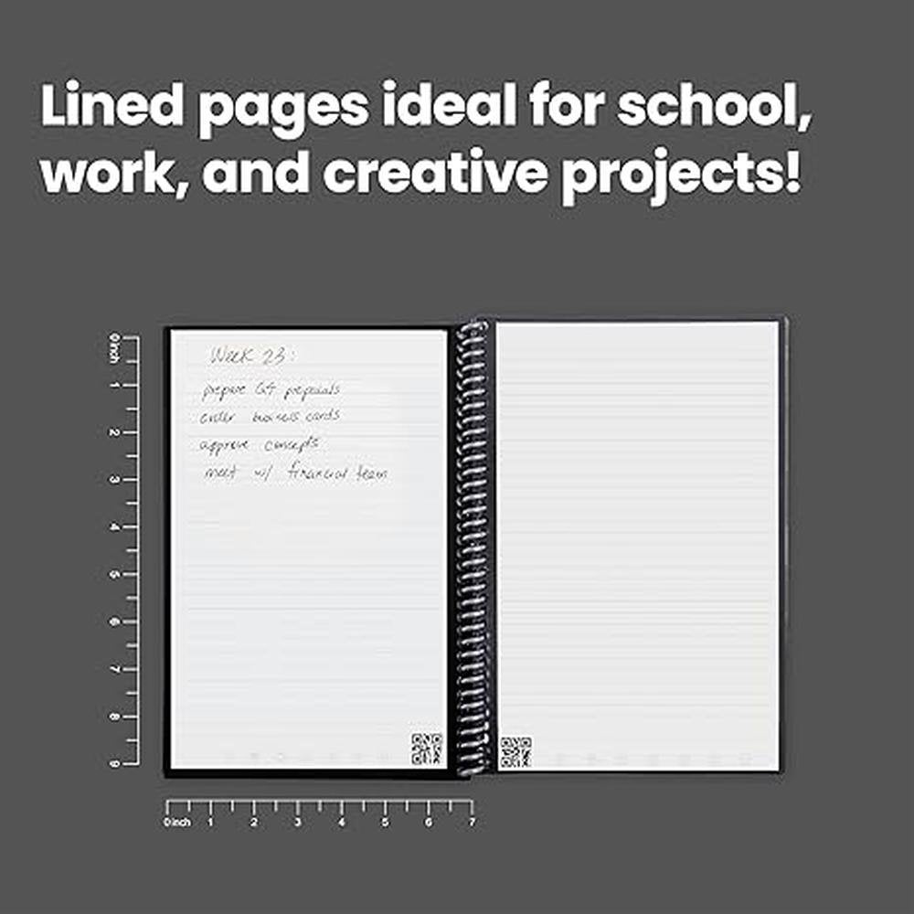 Rocketbook Core: Premium Reusable Spiral Notebook – Packaging