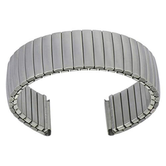 TimeChant Stainless Steel Stretch Watch Band – Front View