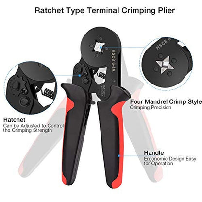 Wire Crimping Tools: Vanow Ferrule Crimping Plier Kit – Close-up Detail