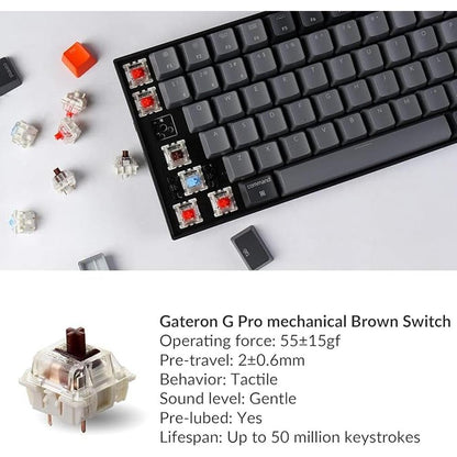 Keychron Layout: Keychron K4 96 Layout 100 Keys Wireless – In Use