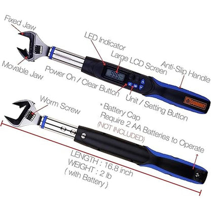 Torque Adjustable Wrench: Summit Tools WE08-135CN 5-99.5 – In Use