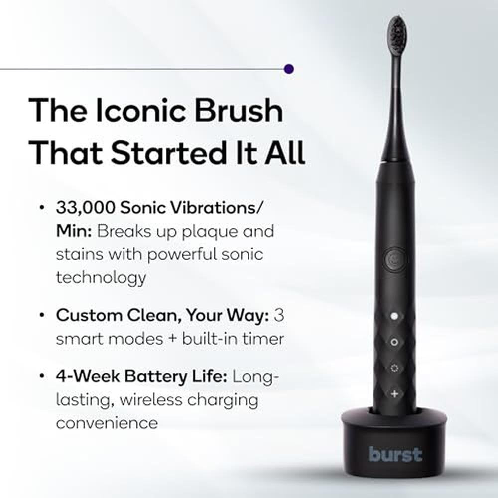Burst Original Sonic Electric Toothbrush for Adults – Close-up Detail