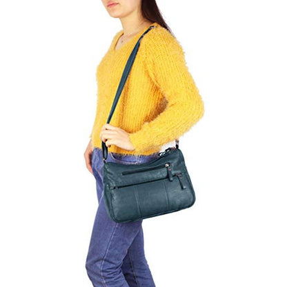 Volganik Rock: Premium PU Leather Shoulder Bag – Side View
