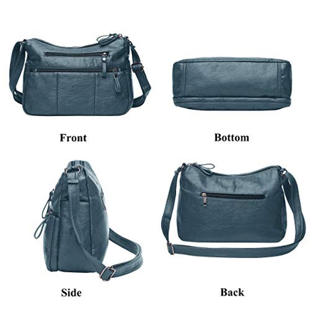 Volganik Rock: Premium PU Leather Shoulder Bag – In Use