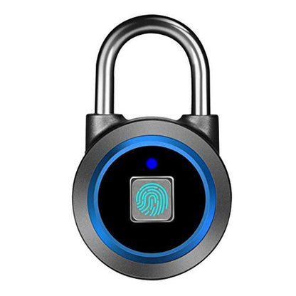 Fingerprint Padlock: MEGAFEIS Bluetooth Lock – Front View