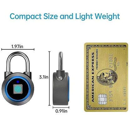 Fingerprint Padlock: MEGAFEIS Bluetooth Lock – Packaging