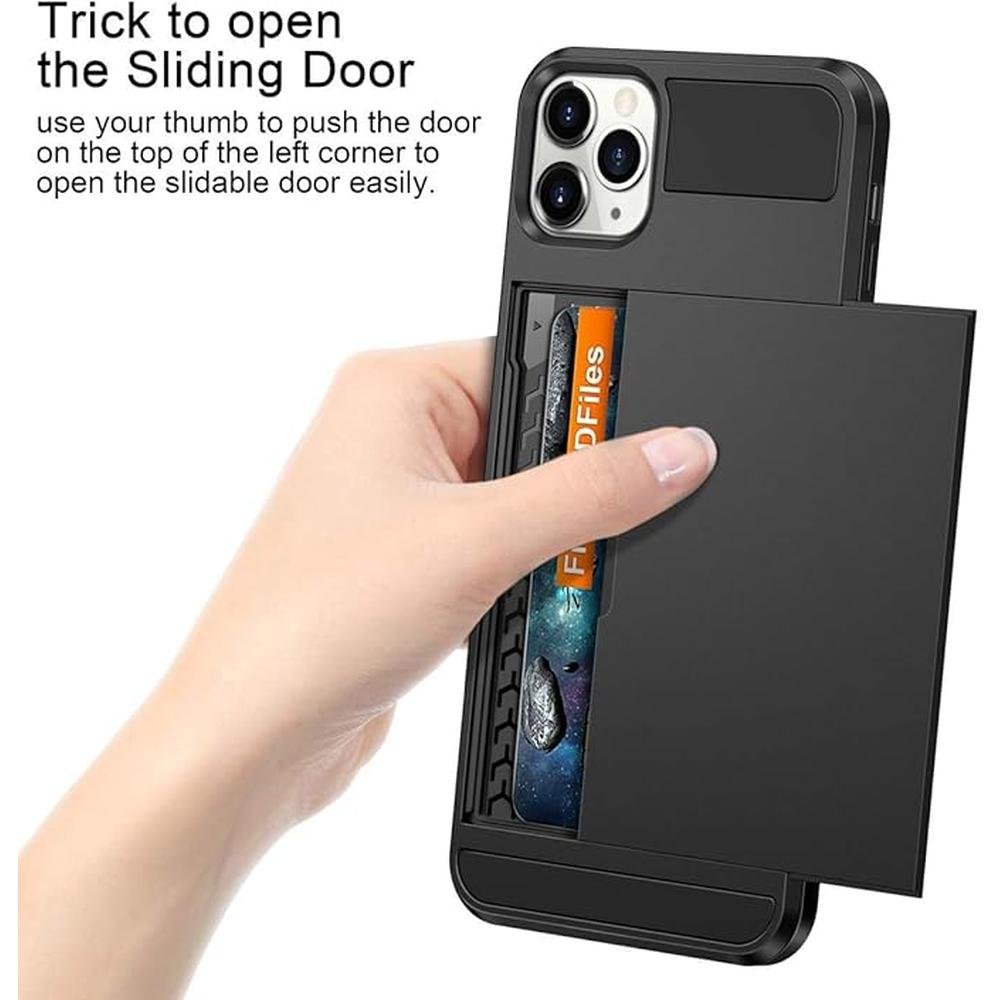 Vofolen Case for iPhone 11 Pro Case Wallet Credit Card – Close-up Detail