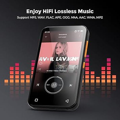 MP3 Player: Timmkoo 72GB with Bluetooth 4.0 – In Use