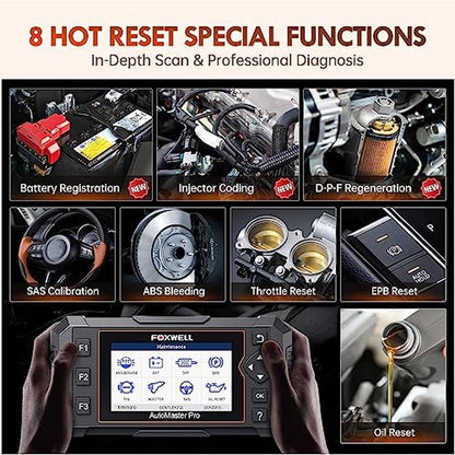 OBD2 Foxwell: Foxwell NT624 Elite OBD2 Scanner – Close-up Detail